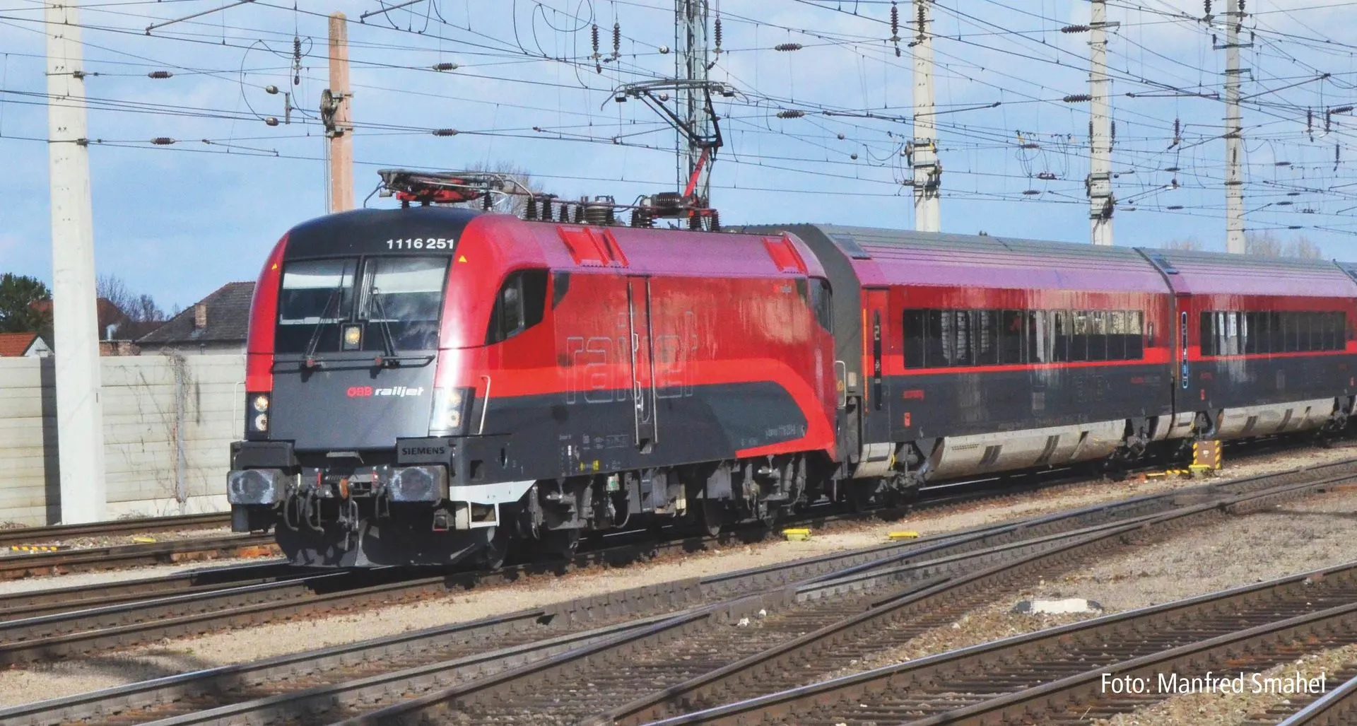 Piko 37400 - E-Lok BR 1116 Railjet ÖBB Ep.VI Spur G 1:22,5 Sound