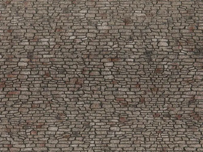 Noch 60371 - 3D-Strukturfolie Bruchsteinmauerwerk 28 x 10 cm H0 1:87
