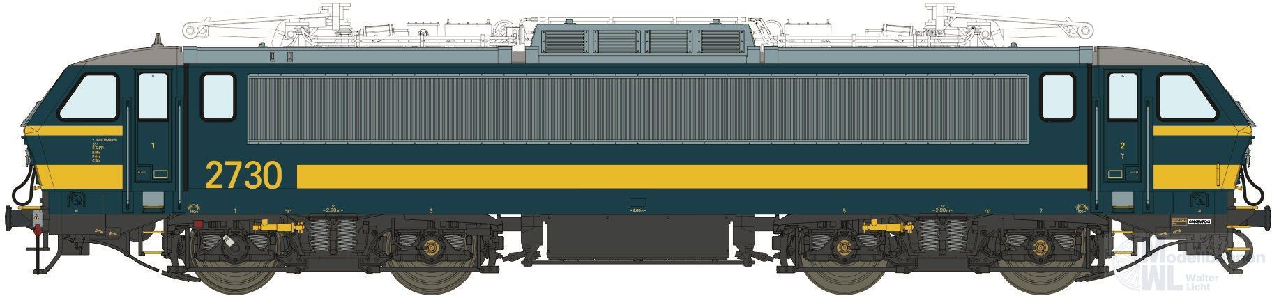 LS Models 13581S - E-Lok HLE 27 SNCB Ep.VI 2730 H0/WS Sound