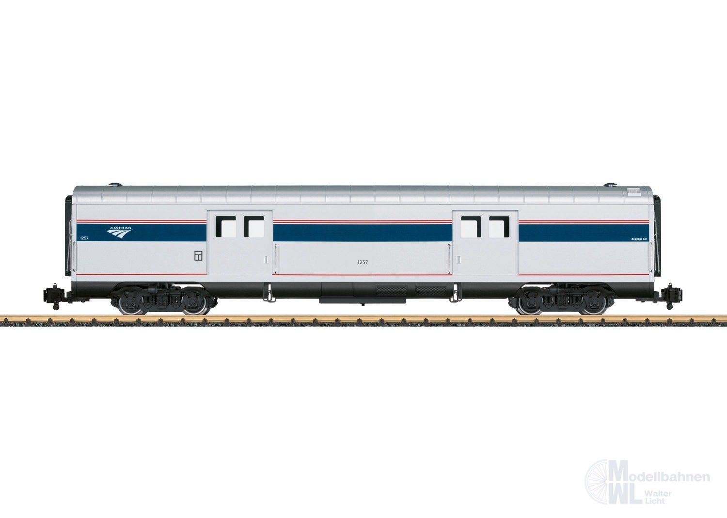 LGB 31201 - Amtrak Gepäckwagen Ep.VI Spur G 1:22,5 LGB 31201 - Amtrak Gepäckwagen Ep.VI Spur G 1:22,5