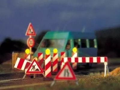 Busch 5937 - Baust.Warnbaken H0 1:87