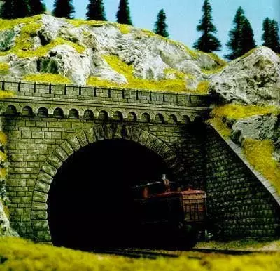 Busch 7023 - Tunnelportal 2-gl H0 1:87