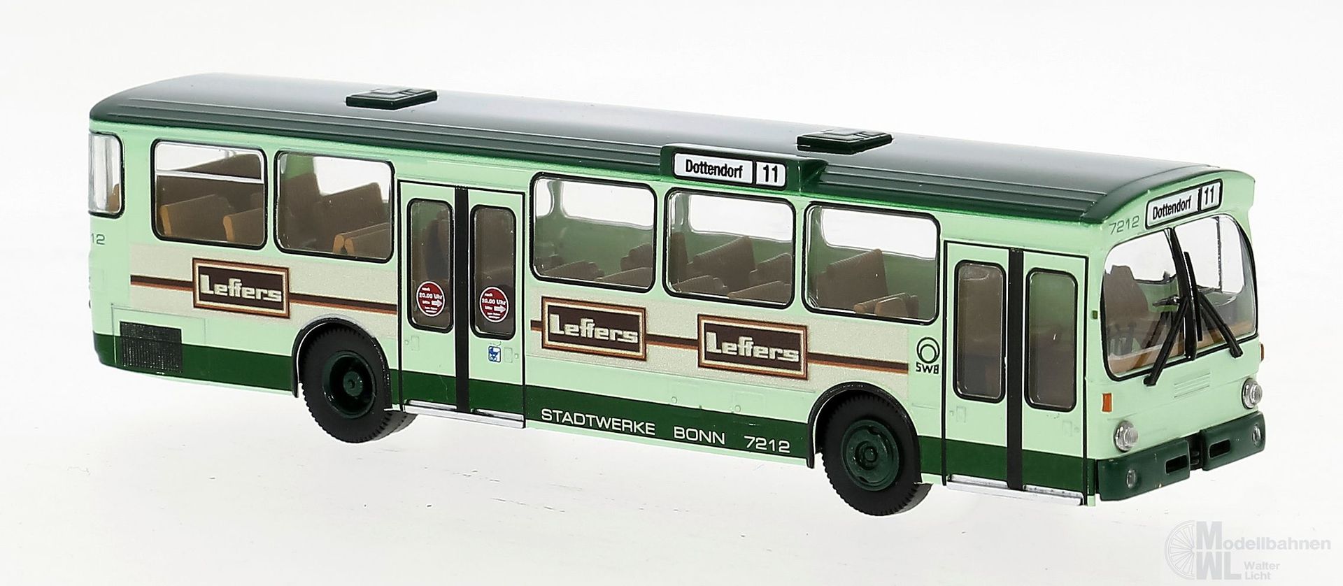 Brekina 50804 - Mercedes-Benz O 305 Patrizier Bonn H0 1:87 Brekina 50804 - Mercedes-Benz O 305 Patrizier Bonn H0 1:87