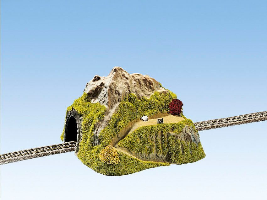 Noch 34640 - Tunnel 1-gleisig, gerade, 18 x 16 cm N 1:160