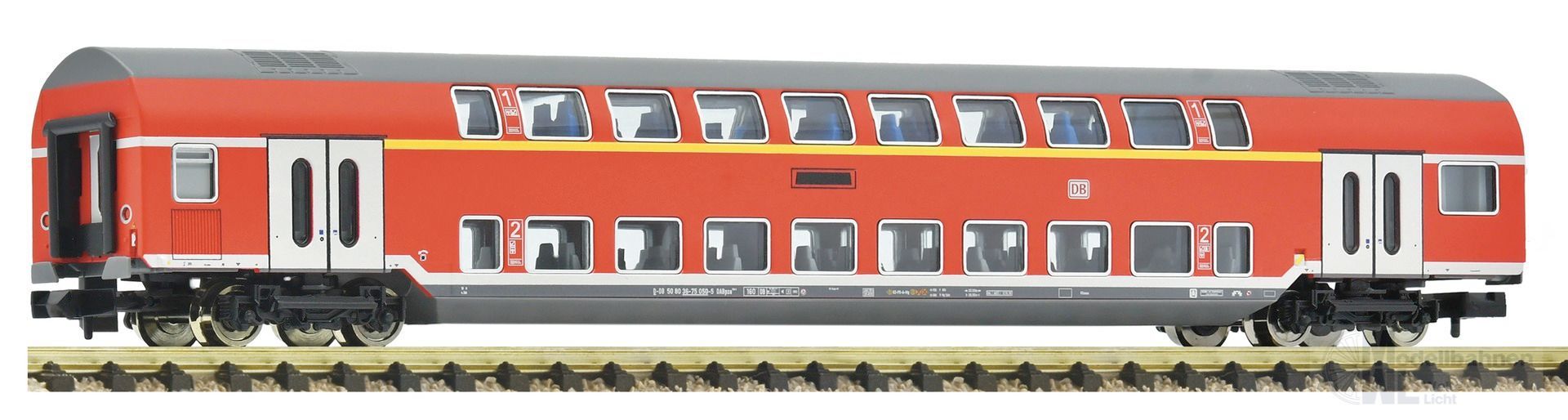 Fleischmann 6260079 - Doppelstockwagen DB Ep.VI 1/2.Kl. N 1:160