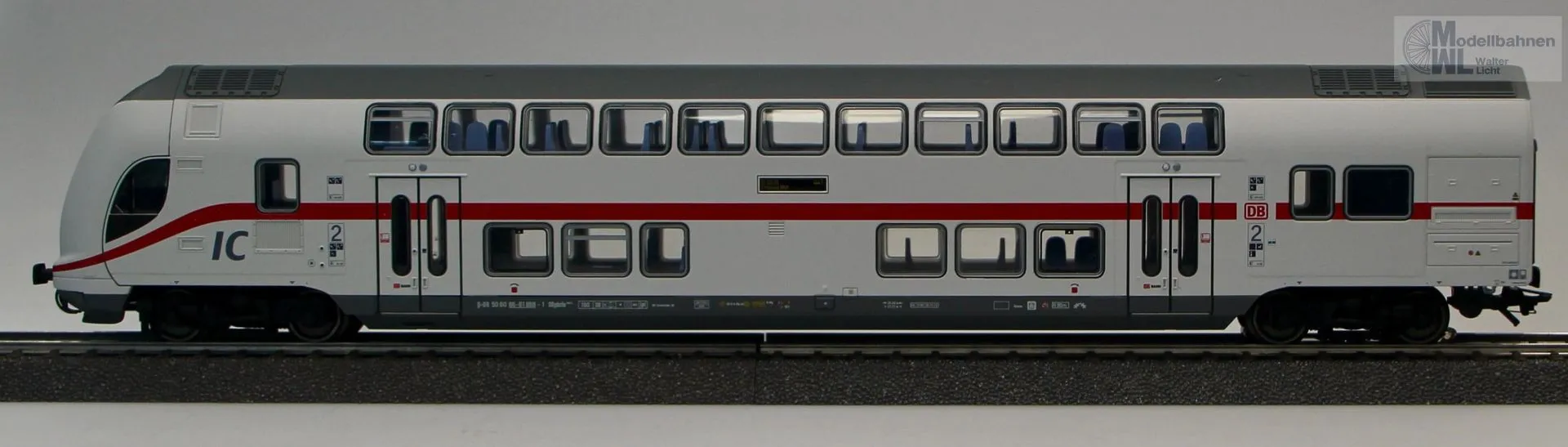 Märklin 43483 - MÄRKLIN - IC-Doppelstocksteuerwagen DB Ep.VI 2.Kl. H0/WS