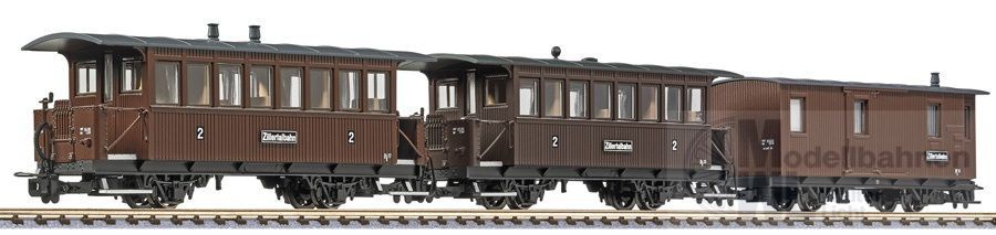 Liliput 340020 - Personenwagen Set Zillertalbahn Ep.III 3.tlg. H0e Liliput 340020 - Personenwagen Set Zillertalbahn Ep.III 3.tlg. H0e