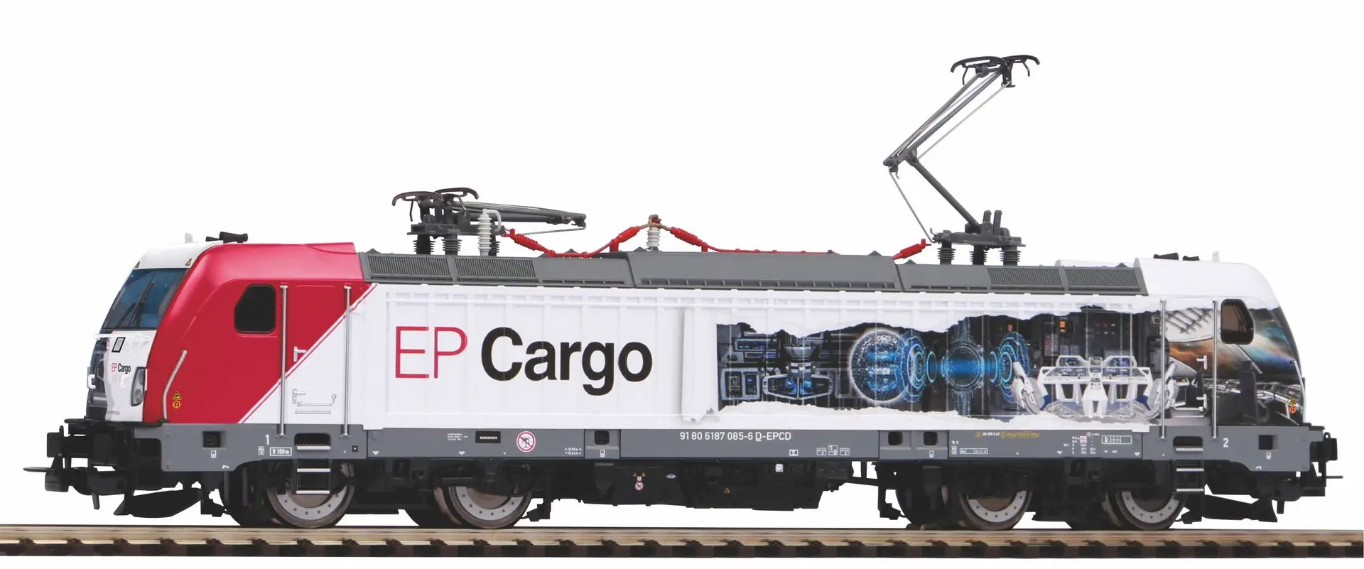Piko 51588 - E-Lok BR 187 EP Cargo Ep.VI + DSS PluX22 H0/GL