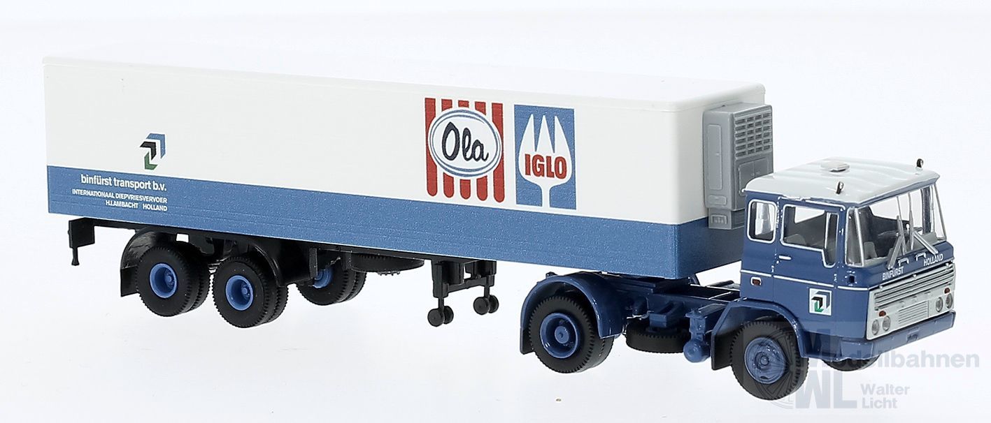 Brekina 85290 - DAF FT 2600 Kofferzug Binfürst/Iglo H0 1:87 Brekina 85290 - DAF FT 2600 Kofferzug Binfürst/Iglo H0 1:87