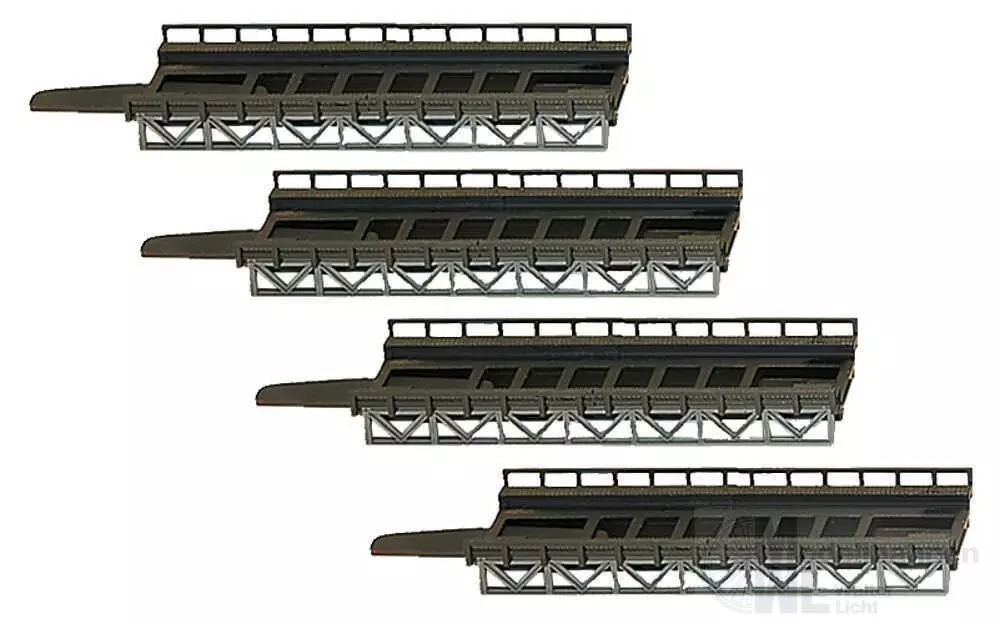 Faller 222540 - Auffahrtsteile gerade 4 Stück N 1:160