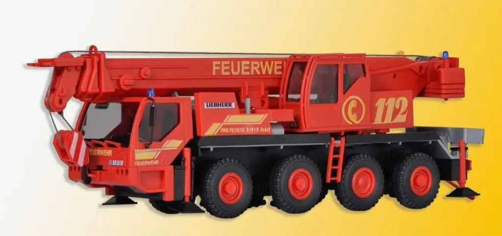 Kibri 13041 - Feuerwehr Kranwagen H0 1:87