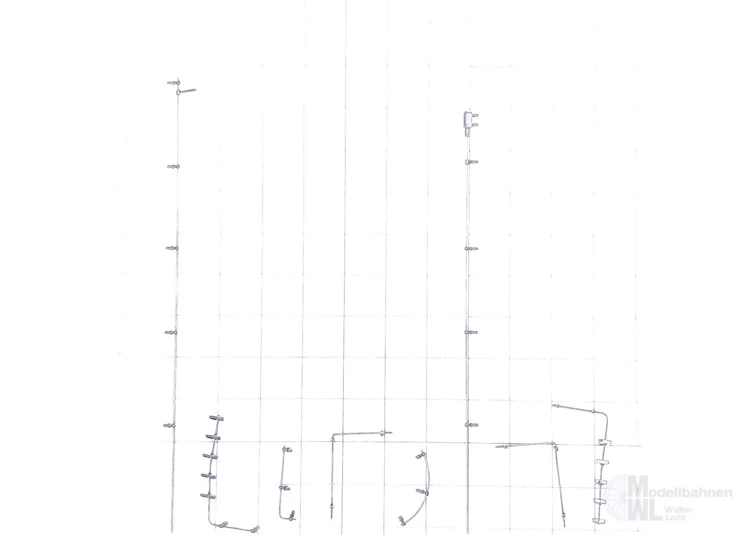Märklin Ersatzeile E140913 - ERSATZTEIL: Griffstangen