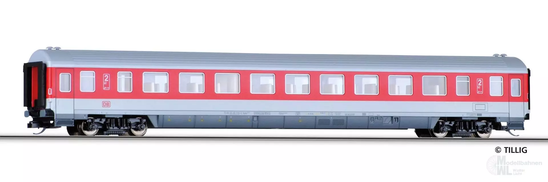 Tillig 16518 - Personenwagen DB Ep.V 2.Kl. Bpmz 293 TT 1:120