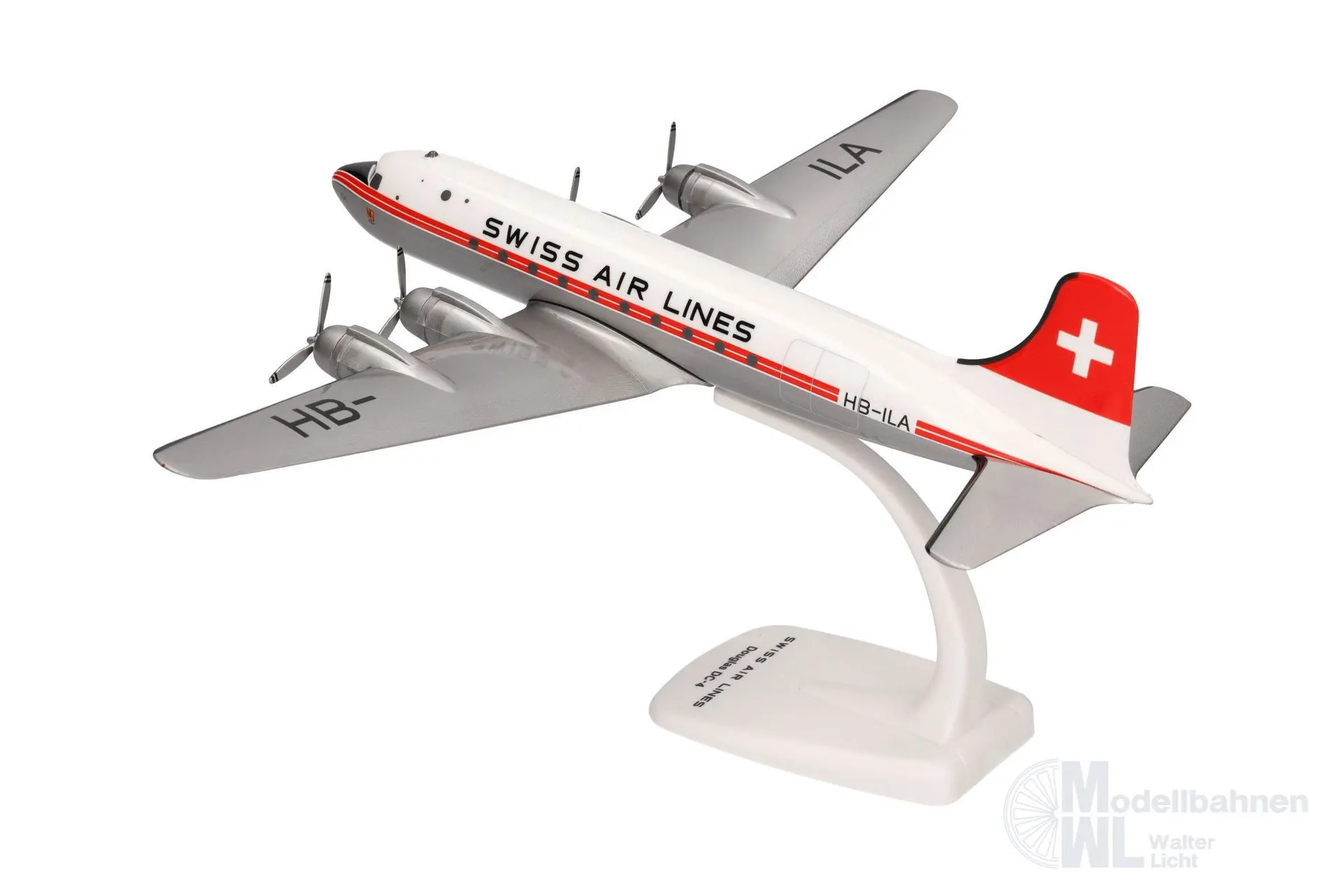 Herpa 614030 - Douglas DC-4 Swiss Air Lines 1:125