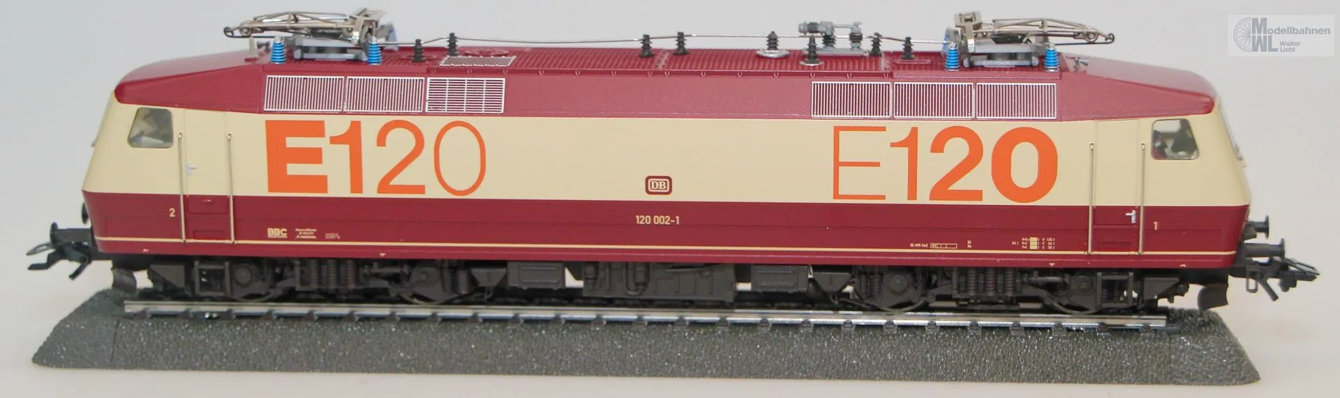 Märklin 37538 - MÄRKLIN - E-Lok BR 120.0 DB Ep.IV H0/WS Digital Sound