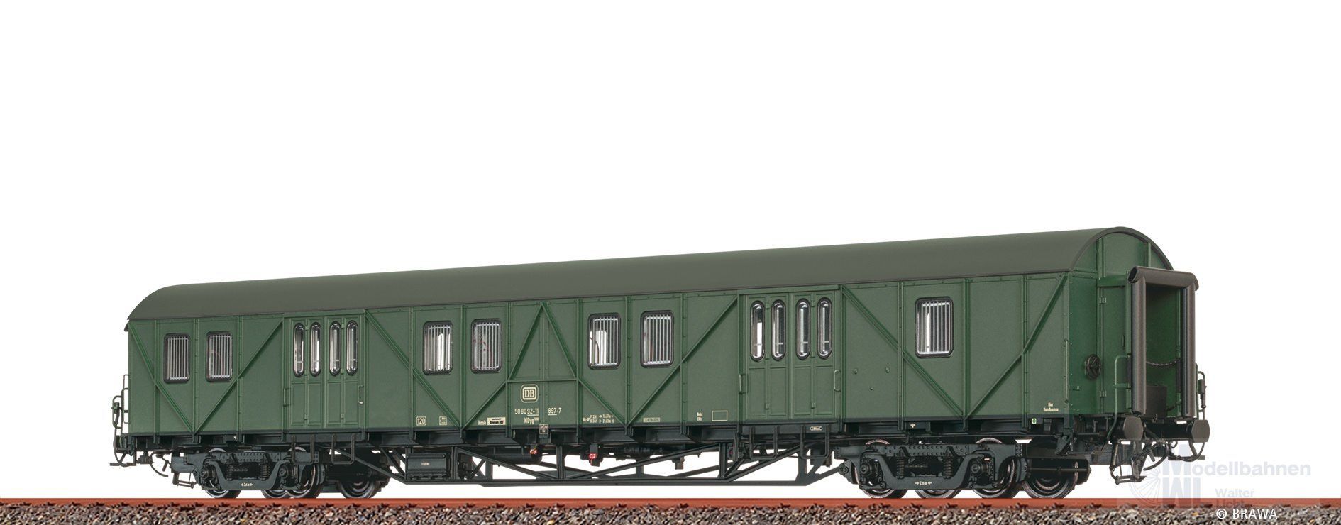 Brawa 46265 - Gepäckwagen DB Ep.IV MDyg986 H0/GL