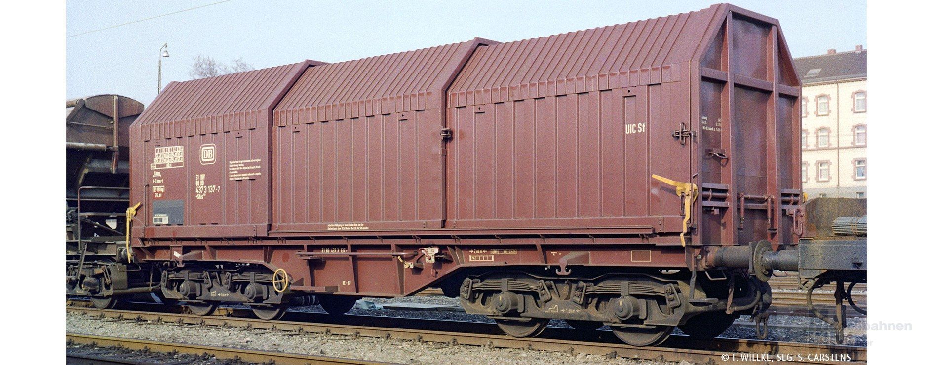 Brawa 50997 - Teleskophaubenwagen DB Ep.IV Shis708 H0/GL Brawa 50997 - Teleskophaubenwagen DB Ep.IV Shis708 H0/GL