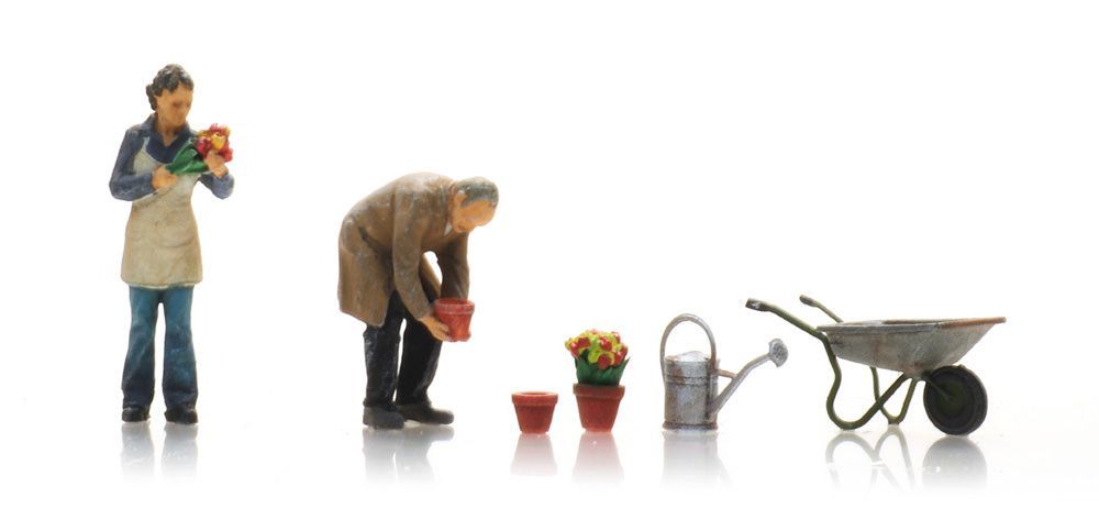 ARTITEC b.v. 5870015 - Floristen mit Gartengeräten 2 Figuren H0 1:87 ARTITEC b.v. 5870015 - Floristen mit Gartengeräten 2 Figuren H0 1:87