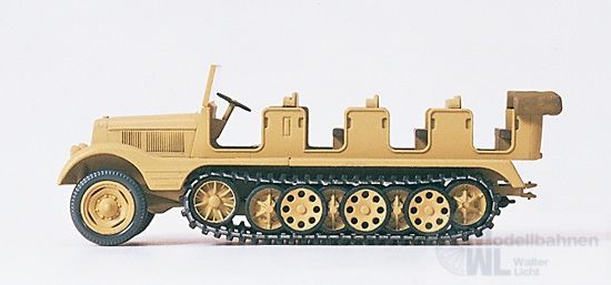 Preiser 16544 - Halbketten-Zugmaschien 3 t H0 1:87 Preiser 16544 - Halbketten-Zugmaschien 3 t H0 1:87