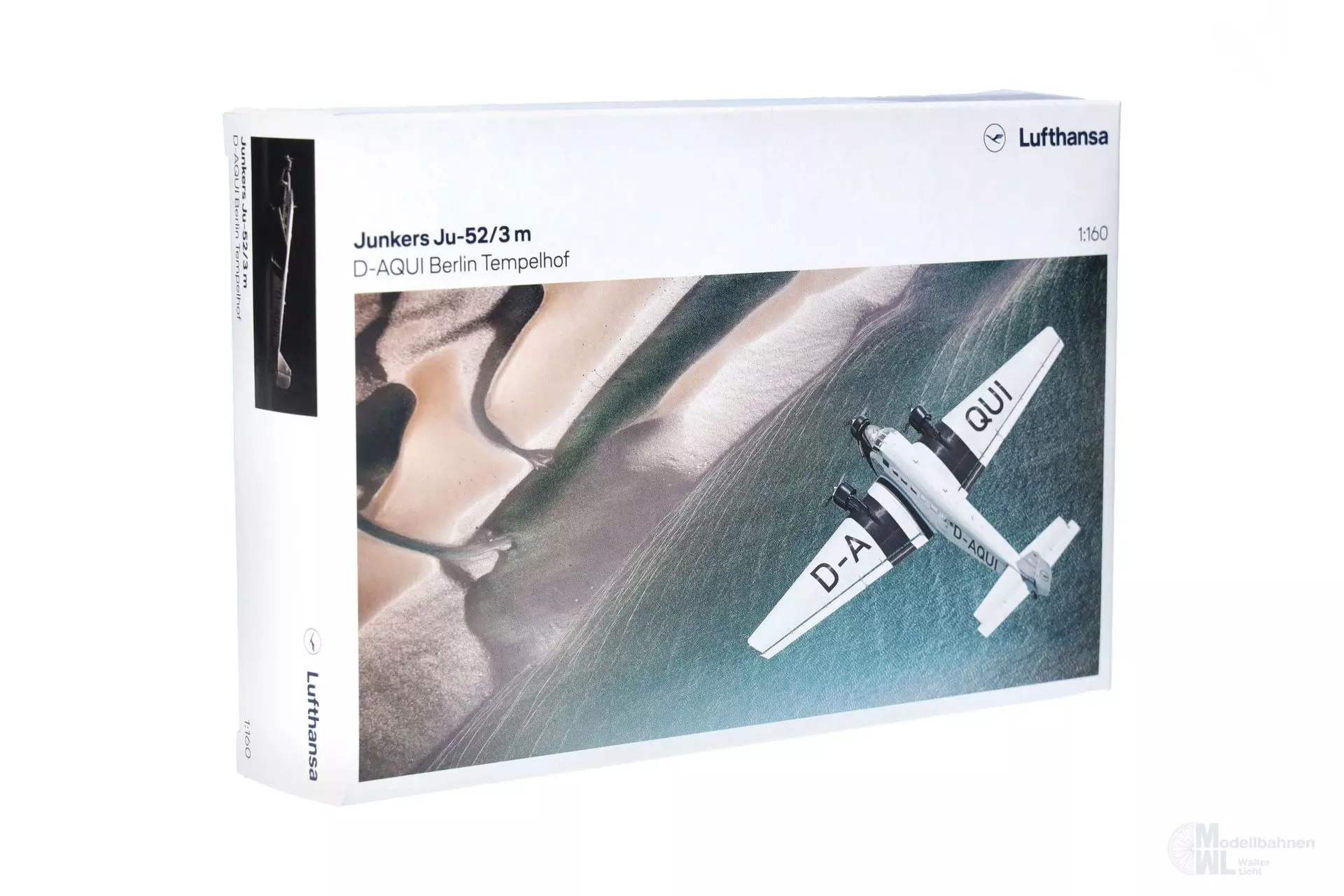 Herpa 019040-001 - Junkers Ju-52 Lufthansa 1:160