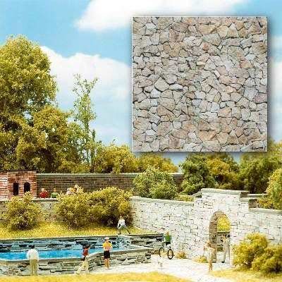 Busch 7422 - Dekoplatte Naturstein H0 1:87 / TT 1:120 / N 1:160 / Z 1:220