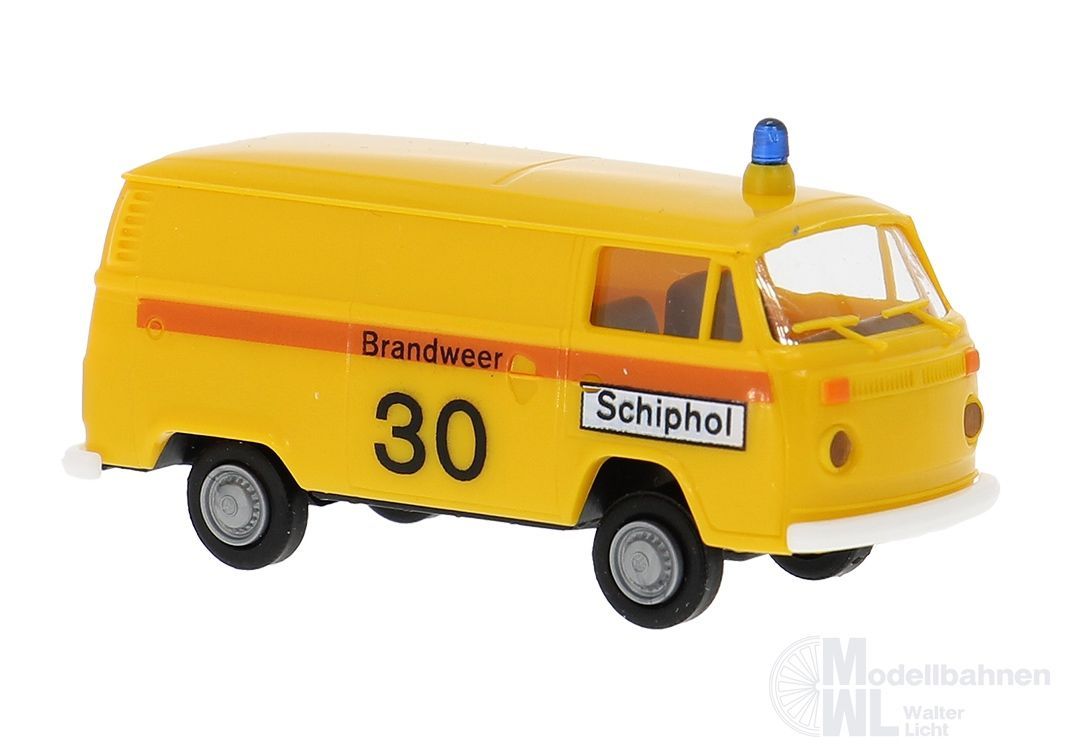 Brekina 33552 - VW T2 Kasten Brandweer Schiphol H0 1:87