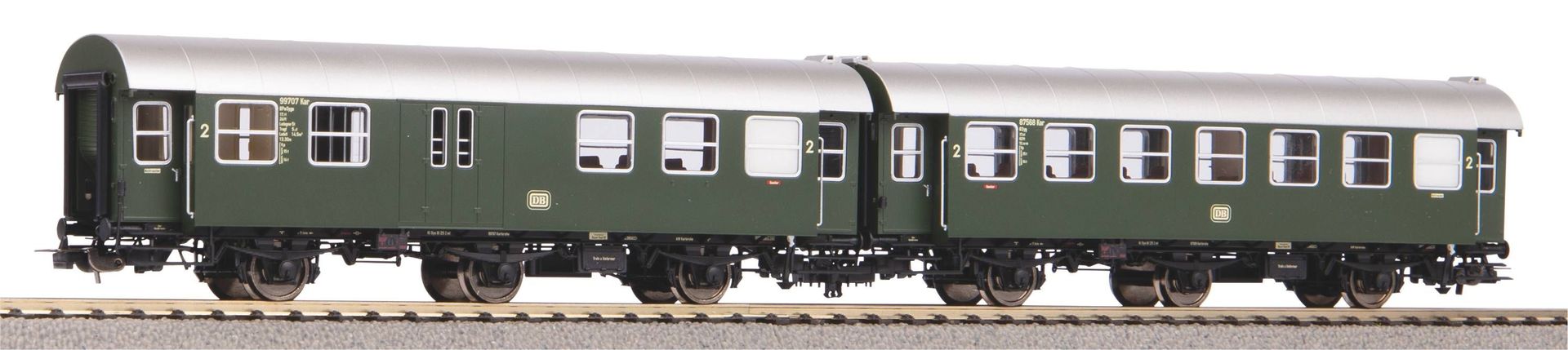 Piko 58242 - Umbauwagen Set DB Ep.III B3yg / BD3yg 2.tlg. H0/GL
