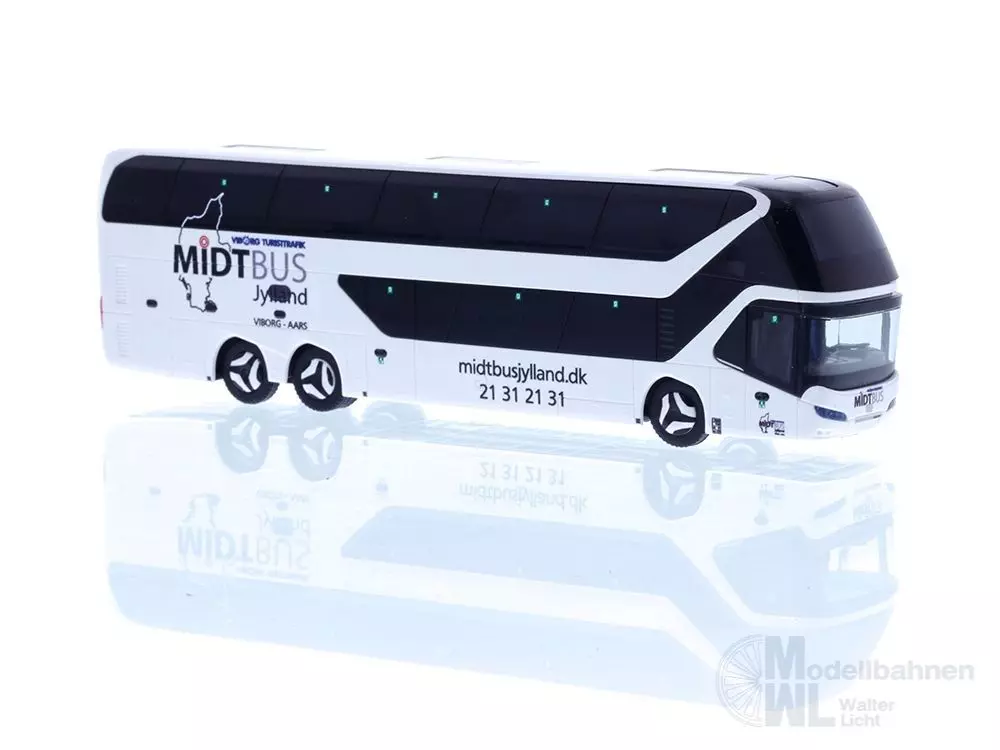 Rietze 69060 - Neoplan Skyliner ´11 Midtbus Jylland (DK) H0 1:87