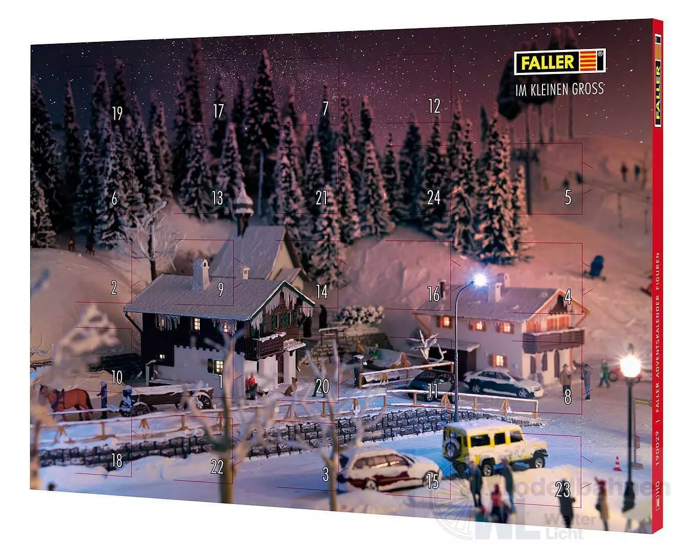 Faller 190029 - FALLER Adventskalender Figuren H0 1:87