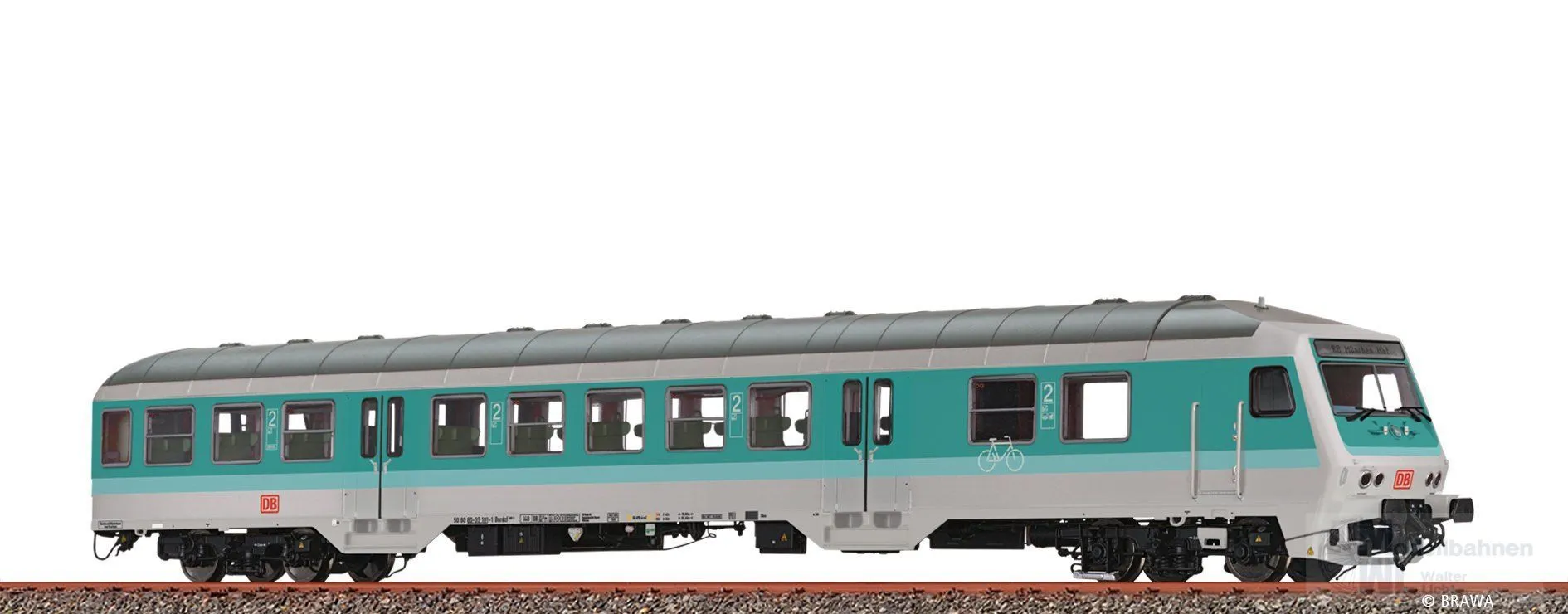 Brawa 46551 - Steuerwagen Bnrdzf 483.1 DB Ep.V H0/GL