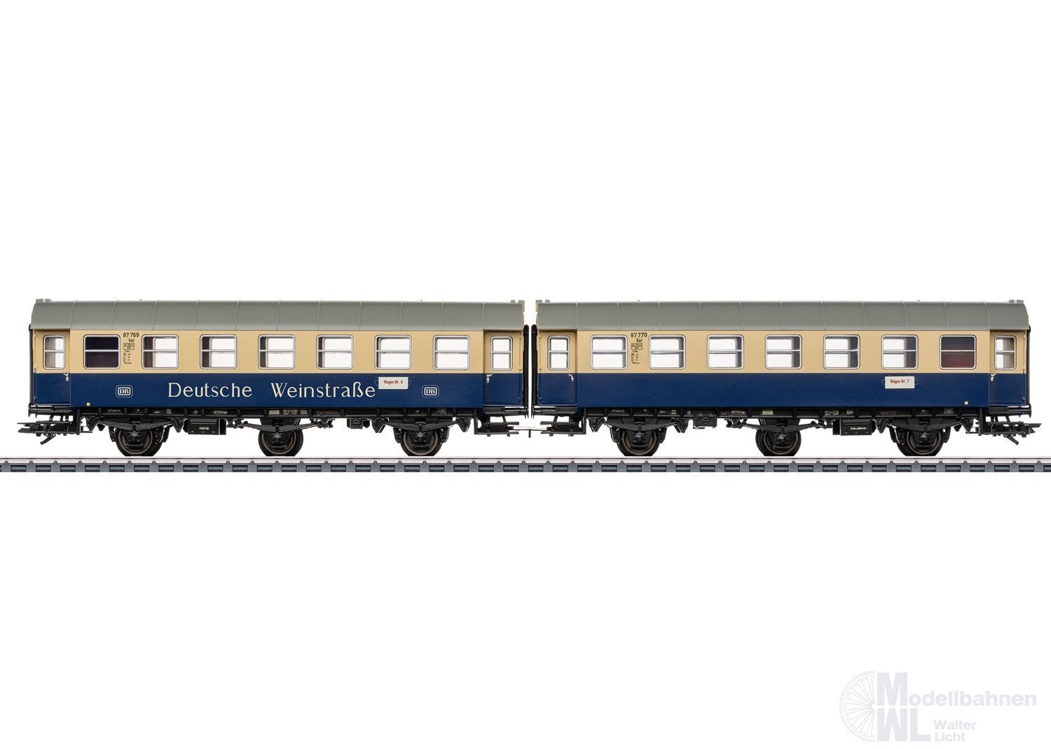 Märklin 43187 - Wagen-Paar Weinstraße DB Ep.IV 2.tlg. H0/WS