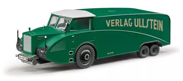 Liliput 937495 - LKW Rumpler RuV 29 dunkelgrün Kühlergrill grün Dach grau H0 1:87
