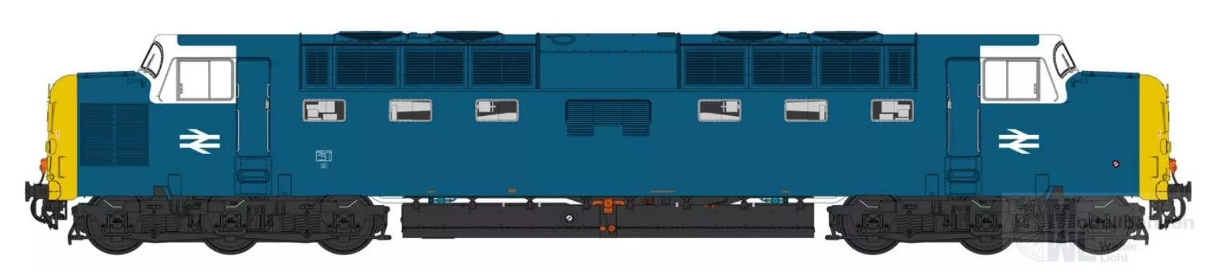 Heljan 14055521 - Diesellok Class 55 GB Ep.IV 55012 TT 1:120