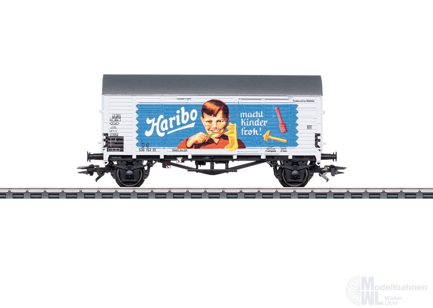 Märklin 46399 - MHI Güterwagen ged. DB Ep.III Ghs Haribo H0/WS