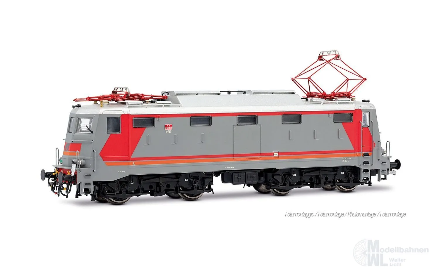 Rivarossi 9009 - E-Lok E 424 FS Ep.IV/V MDVE Lackierung H0/GL
