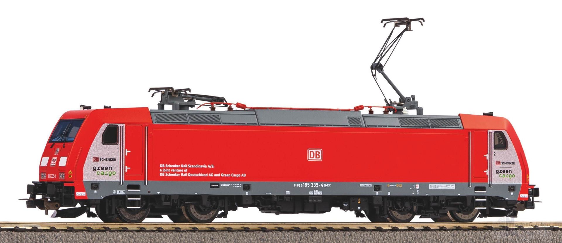 Piko 59068 - E-Lok BR 185.2 DB Ep.VI Green Cargo H0/GL Sound