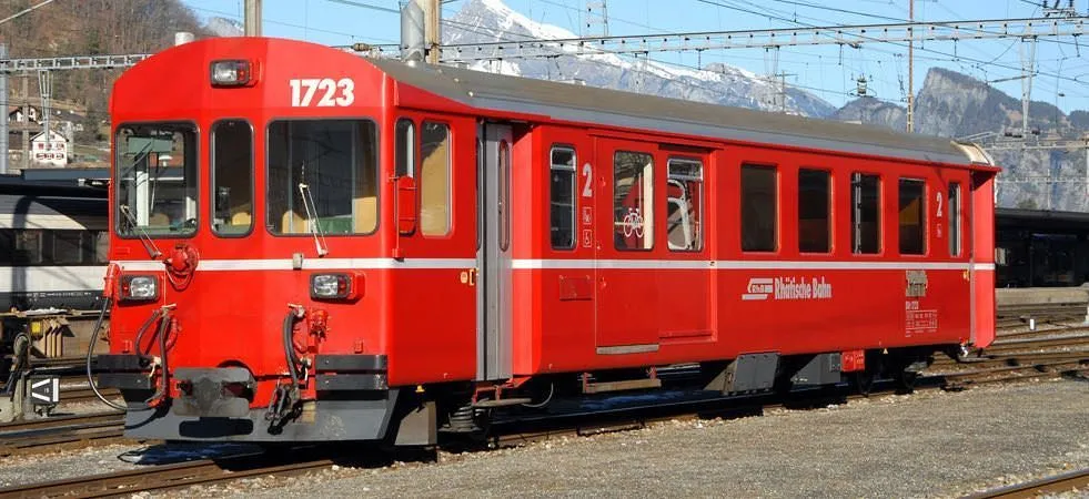 Bemo 3287153 - Steuerwagen RhB Ep.VI BDt 1723 H0m