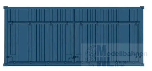 Sudexpress S6013 - Container 20' Petcoke 90-00er Jahre H0 1:87