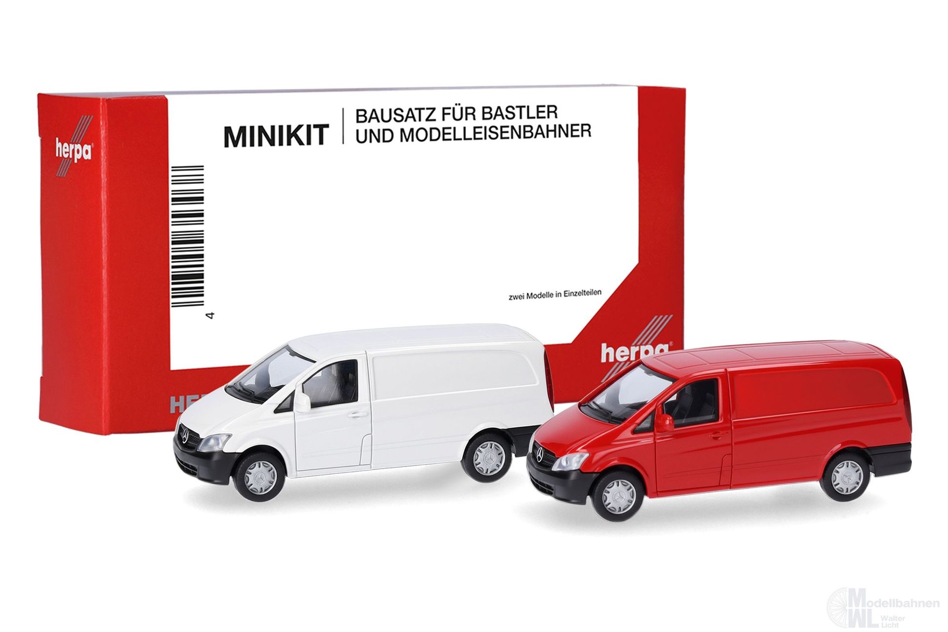 Herpa 014229-002 - MiKi Mercedes-Benz Vito Kasten 2010 H0 1:87