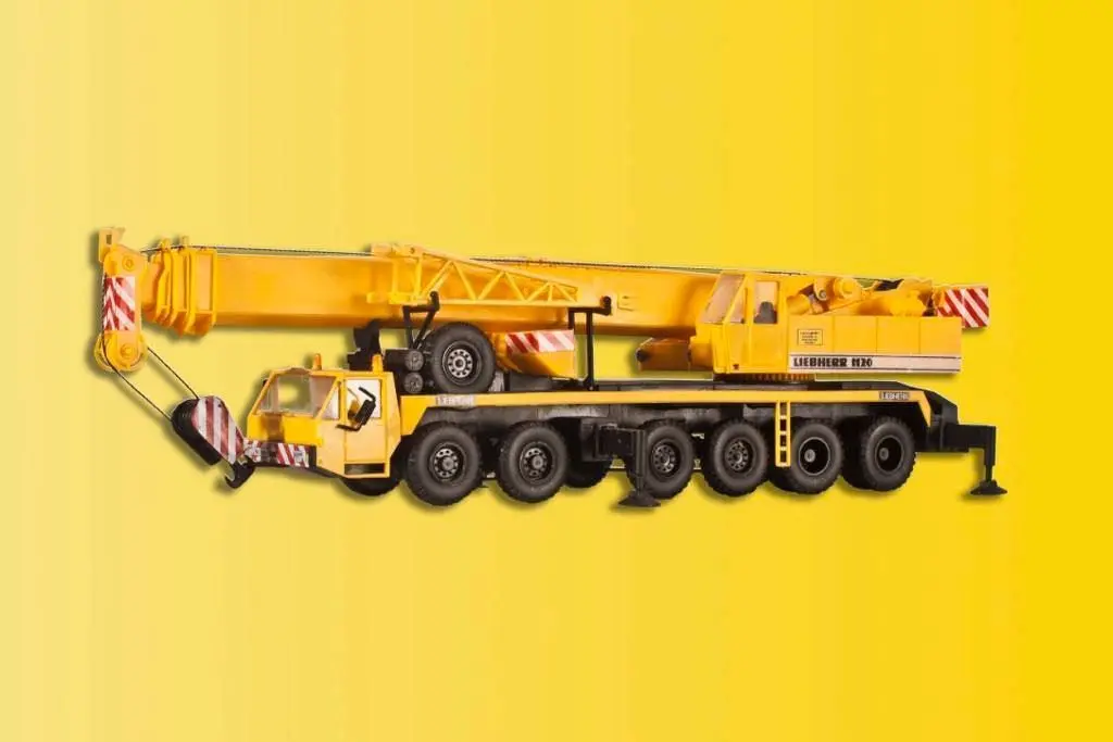 Kibri 13012 - LIEBHERR Teleskopkran 1120 mit Gitterspitze H0 1:87