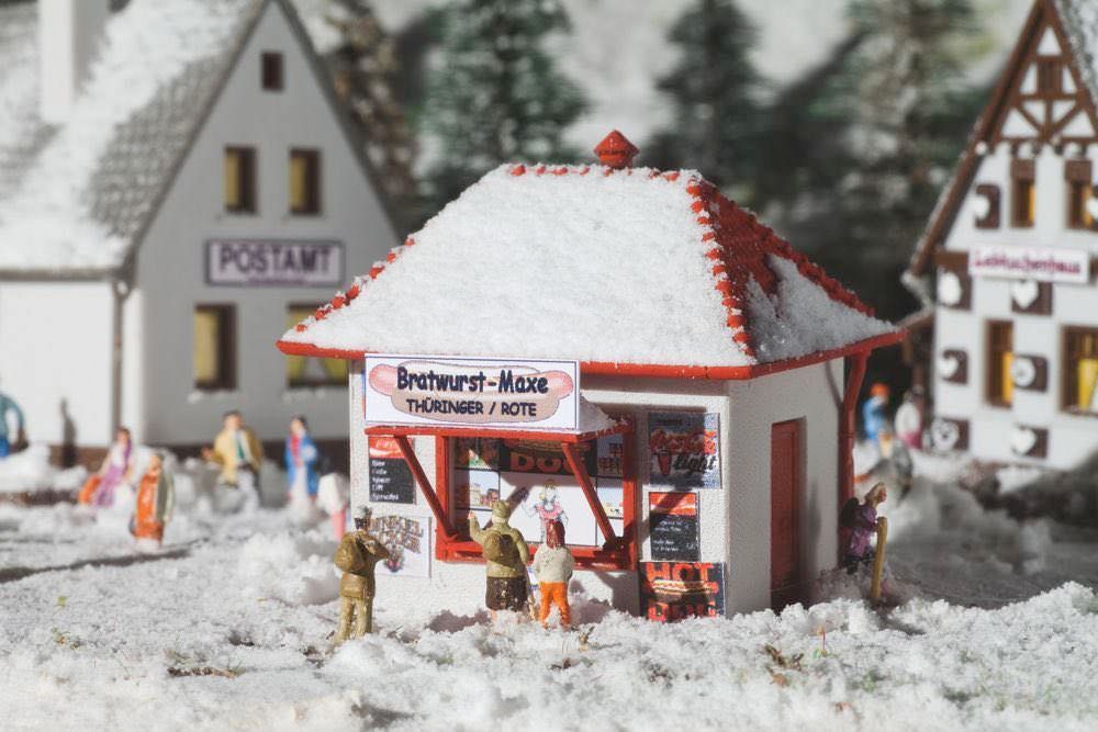 Vollmer 47625 - Kiosk Bratwurst-Maxe N 1:160 Vollmer 47625 - Kiosk Bratwurst-Maxe N 1:160