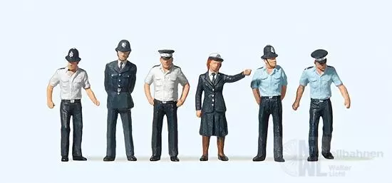 Preiser 10371 - Polizisten Großbritannien H0 1:87