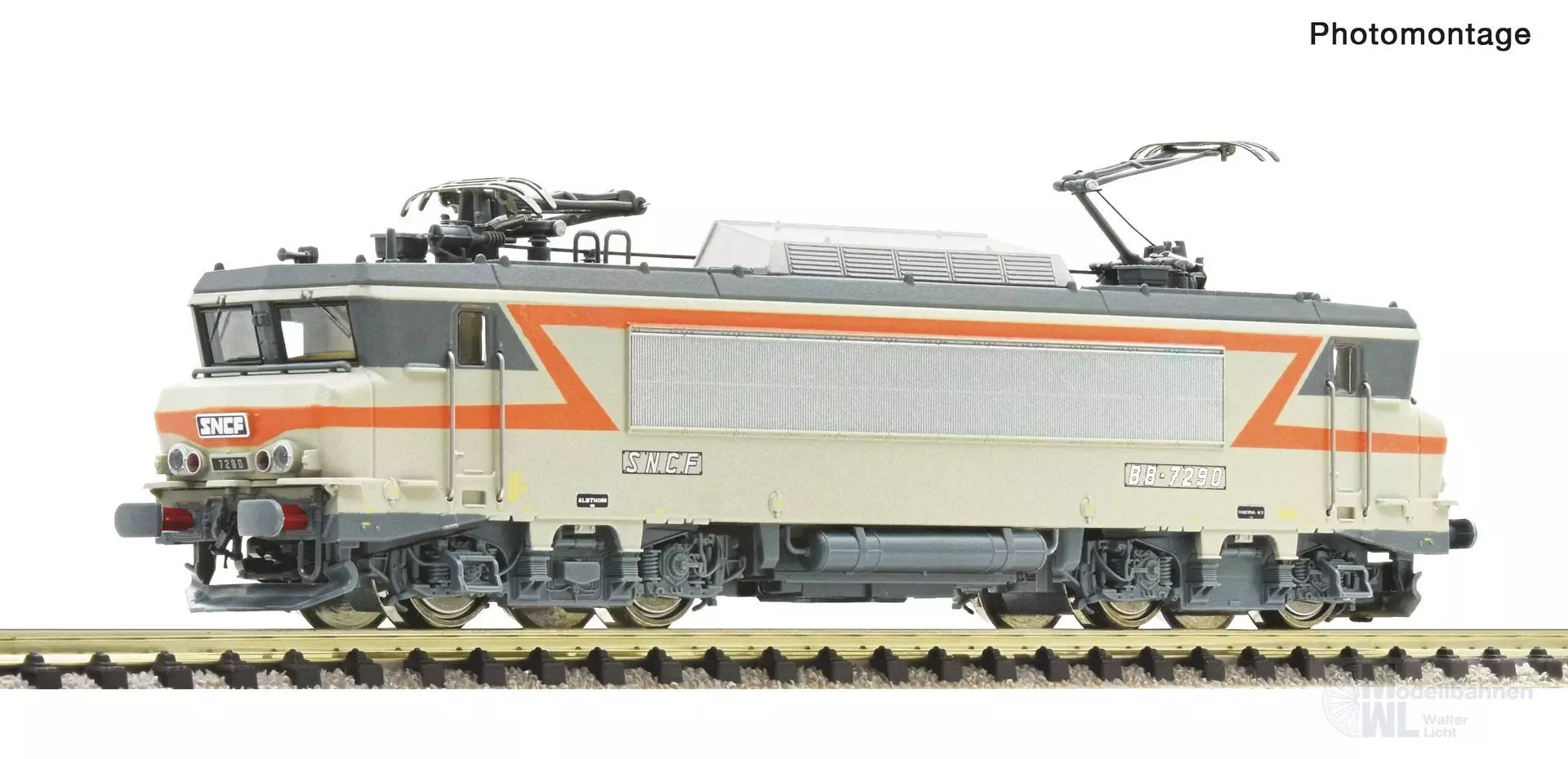 Fleischmann 7570078 - E-Lok BB 7290 SNCF Ep.IV N 1:160 Sound