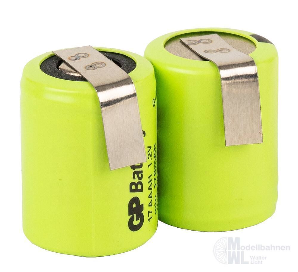 Faller 163261 - Akkupaar 2,4 V, 170 mAh getrennt