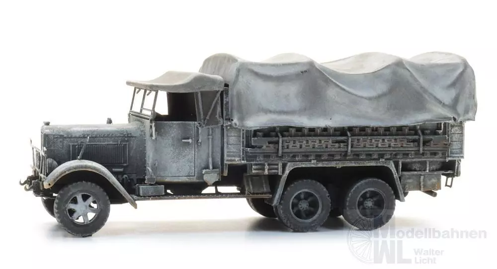 ARTITEC b.v. 6870504 - WM Henschel 33 D1 cargo winter Fertigmodell H0 1:87