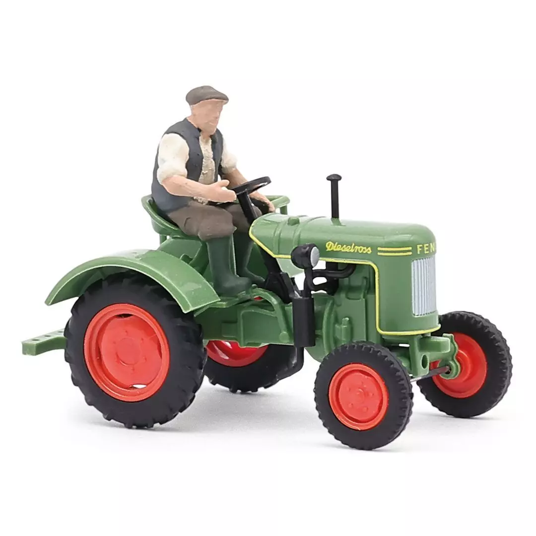 Busch 54151 - Fendt F15 Dieselross m.Bauer) H0 1:87