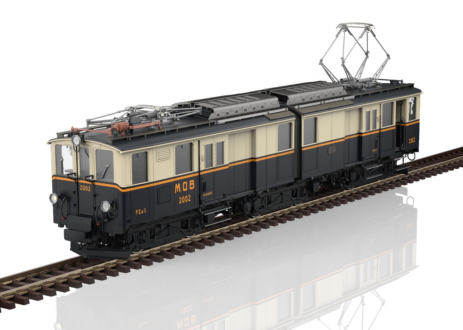 LGB 26660 - Triebwagen FZe 6/6 MOB Ep.VI 1:22,5 Sound