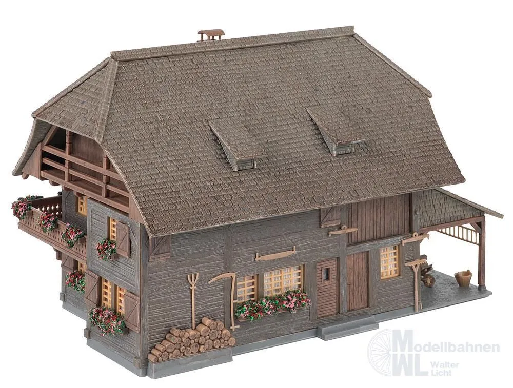 Faller 130012 - Jubiläumsmodell Uhrenmacherhaus mit Figur H0 1:87
