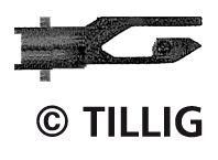 Tillig 08828 - Starrkupplung KK 20 Stück TT 1:120