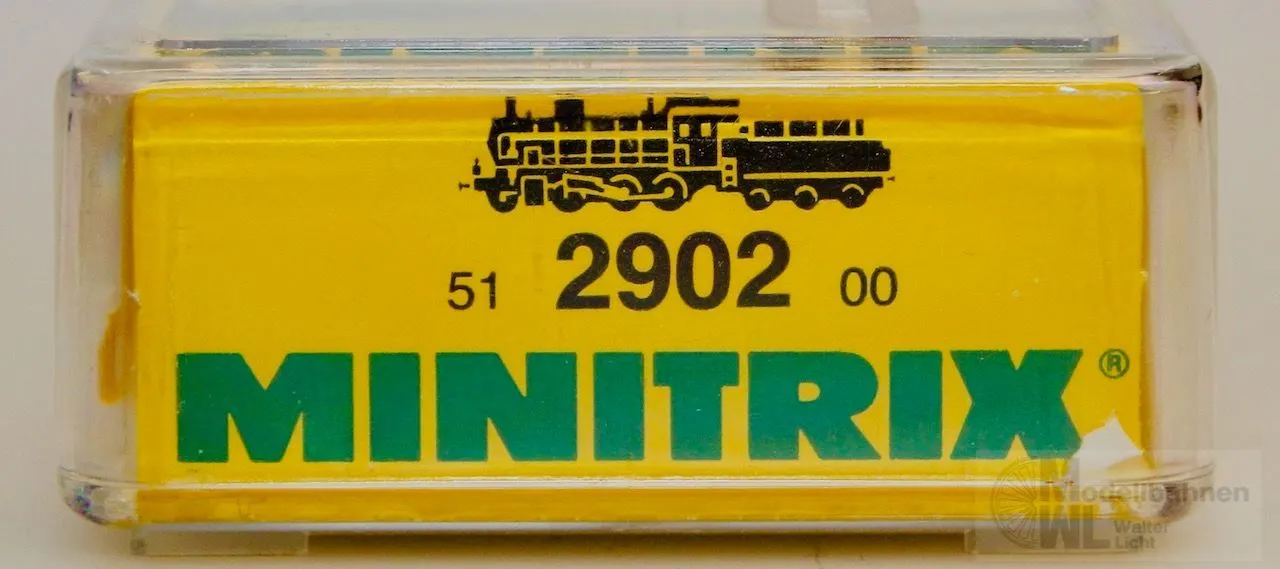 Trix 12902 - MINITRIX - Dampflok BR 54 1556 DB Ep.III N 1:160